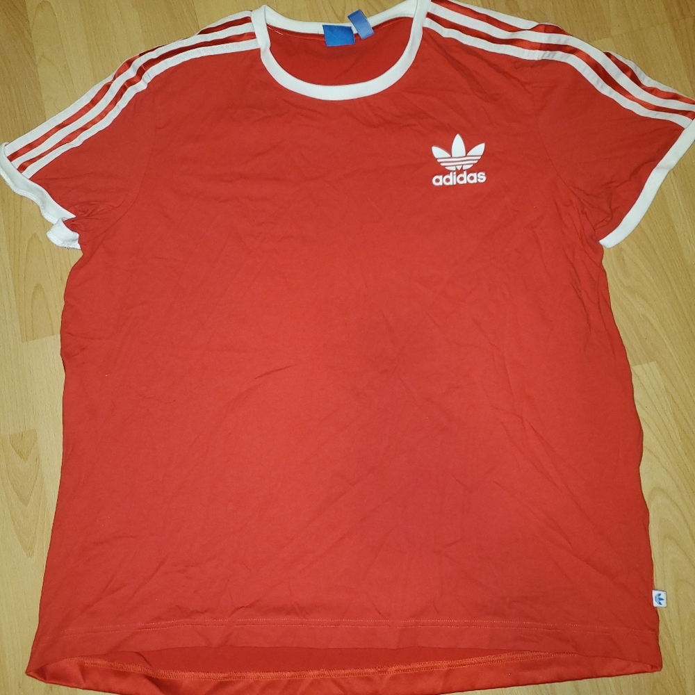 ADIDAS women's red shirt